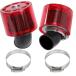 calm wish воздухоочиститель нулевик 35mm мотоцикл Cub Monkey с чехлом Yamaha Kawasaki Honda красный машина b