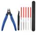  пластиковая модель комплект кусачки напильник 3 вид наклейка для пинцет есть введение для набор инструментов начинающий кусачки вход кусачки палочка напильник se