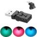aninako usb ���C�g Type-A LED USB �ԓ��p �A���r�G���g���C�g 8�F RGB �����@�\ 180����]�\ �C���~�l�[�V