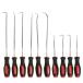 pi King tool pi King инструмент pick tool pick up tool точный крюк комплект 10 шт. комплект место хранения с карманом перевозка удобный длинный + Short 