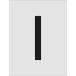 IM( I Mark ) stencil I знак размер 250×125mm ASTI250125