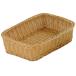 Todai PP ротанг прямоугольник корзина слоновая кость 36 type 