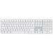  б/у нераспечатанный товар Apple Magic Keyboard цифровая клавиатура имеется английский язык (UK/ Британия ) серебряный MQ052JB/A