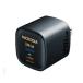  б/у нераспечатанный товар MICRODIA микро tiaSmartCube Nano 30w PD GaN wall charger черный USB-C порт 