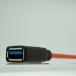 SSA USB3.2�Ή� TYPE-A�i���X�j- Type-C�i�I�X�jOTG�i�ϊ��j�P�[�u�� ��10cm iPhone15/iPad�Ή� SU3-TCH10R �֘A�摜2