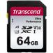 ڥ᡼ġۥȥ󥻥 TS64GSDC340S 64GB SD Card UHS-I U3 A1 Transcend