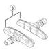 [ почтовая доставка выбор возможно ] Shimano Y8KW98010 S70T BRR353 тормозная колодка комплект SHIMANO
