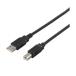  Buffalo BSUAB210BK USB2.0 кабель A to B черный 1m