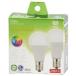 ом электро- машина LDA6N-G-E17 RA 2P LED лампа маленький форма E17 60 форма соответствует днем белый цвет 2 штук 