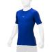 [ стоимость доставки 290 иен ] Mizuno low шея | короткий рукав ( бейсбол )[ Junior ] королевский синий Mizuno 12JAAP5222