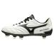  Mizuno wai tongue giII CL( rugby ) white × black Mizuno R1GA200109