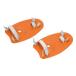 to-ei light B3574M swim hand paddle (M size ) M size ( orange ) TOEILIGHT