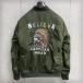  flight jacket /MA-1 regular price 7 ten thousand Emmauela* Italy * milano departure thin piece . popular INDIANS gorgeous embroidery USAF*TYPE outdoor wear outer jacket free shipping 