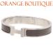 HERMES( Hermes ) клик HH metal браслет Gris e язык коврик серый мужской 40802209461[ б/у ][ a la mode ]