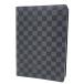  Louis Vuitton Damier gla Fit folio iPad кейс iPad кейс серый черный чёрный ipad Pro N60048 80800010695[ a la mode ]