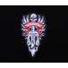  вышивка нашивка утюг нашивка мотоцикл 2 колесо машина .. голова крышка .... Harley Skull мотоцикл одежда american custom ( Skull ..)