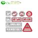  crime prevention sticker crime prevention seal security sticker anti-theft equipment attaching (OS-187) transparent seat car bike 1000 jpy exactly free shipping 