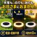 �\�[���[���C�g ���O LED �K�[�f�� �h�� 4�Z�b�g �V�[�����X�^�C�v �� �C���~�l�[�V���� �Z���T�[���C�g �h�� �Ԓd �~�` ������� ���邢 �u���^ �|�C���g���� �֘A�摜4