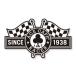 ACE CAFE LONDON Ace Cafe London стикер ACE CAFE LONDON переводная картинка Racer Flag 93×55mm ACE-N019DE