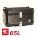 COOCASE Koo кейс для мотоцикла aluminium top case 65L волосы линия черный CCX650HB мульти- с карманом 
