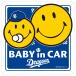 �����h���S���Y SMILEY FACE �R���{ 2WAY �X�e�b�J�[ �X�}�C���[ �t�F�C�X �j�R����� Baby in Car LC-2SC-3021