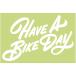 HAVE A BIKE DAY.���ƥå��� HABD BLUSH LOGO ȴ��ʸ�������� �ۥ磻�� �ǥ����� ��ƣ�Υ֥� SP-102