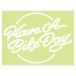 HAVE A BIKE DAY.���ƥå��� HABD NEON LOGO S������ ȴ��ʸ�������� �ۥ磻�� �ǥ����� ��ƣ�Υ֥� SP-119
