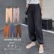  атлас брюки женский кромка диафрагмирования relax flare pants охлаждающий весна брюки Bottoms лето талия резина ...wk-086