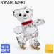  Swarovski crystal фигурка figyu Lynn Рождество 130 anniversary commemoration Kris Bear skate 5701787 интерьер произведение искусства украшение 