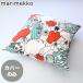  Marimekko pillowcase 50×50cmtarufli& vi handle nesma- green × white × red 070829 836 nude cushion optional 