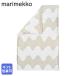 Marimekko te.be покрытие .. чехол на футон одиночный 150×210cm Lokkiroki "теплый" белый × бежевый 70878 183(74421 183)
