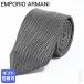  Emporio Armani галстук мужской большой . ширина 7.5cm шелк 100%ja карта микро проверка серый EM001346 TE13740 F8109