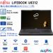 �x�m�� LIFEBOOK U6312 ���^�y��13.3�^�t��HD��950g ��12����Core i5-1245U(10�R�A) NVMeSSD256GB RAM8GB IR�J������F�� Wi-Fi6E Type-C HDMI Office Windows11