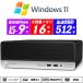  маленький размер Windows11 HP ProDesk 400 G6 9 поколение Core i5-9500(6 core ) NVMeSSD512GB память 16GB DisplayPort+VGA 3 экран мощность возможность DVD super мульти- Office б/у персональный компьютер 