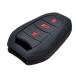  включая доставку # Peugeot / Citroen силикон чехол для ключей 508/308/208/2008/5008/3008*DS3/4/5/6 C3 C5 и т.п. черный "умный" ключ покрытие 