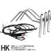  Honda Ape 50 2008? впрыск specification 30cm Mini выше рукоятка диафрагмирования руль черный тросик + Raver тормоз шланг комплект металлизированный 