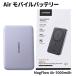 UGREEN Air мобильный аккумулятор PB580 5000mAh 8.6mm