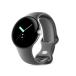 Google  Pixel Watch  Polished Silver ƥ쥹  / Charcoal ƥ Х(