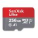 microSDXC карта SDSQUA4-256G-GN6MN 256GB SanDi за границей упаковка товар 