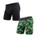 ޥѥå ٥˥ MYPAKAGE BNETHCLASSIC BOXER SOLIDPRINT 2PACK S(3032) PARADISE BALI1 -BLACK1 