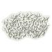 ԥåȥե SPITFIREDEATHMASK STICKER WHITE/BLACK/CLEAR (M) ƥå