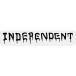 ǥڥǥȡINDEPENDENT VANDAL STICKER 6 (WHITE) ƥå