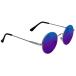 GLASSYglasi-JAWS PREMIUM SILVER BLUE MIRROR ( Aaron Jaws Homokisig nature ) Sunglasses U1384-C01S01 солнцезащитные очки 