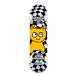 MEOW SKATEBOARDSmyaoMEOW BIG CAT CHECKER TWIST COMPLETE BLACK / WHITE 7.75 скейтборд Complete конечный продукт 