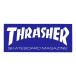 THRASHER Thrasher THRASHER LOGO STICKER SMALL BLUE скейтборд скейтборд стикер наклейка стикер наклейка 