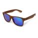 DANGSHADES Dan sheiti-zLOCO Wood Matte x Green Mirror Polarized( поляризирующая линза ) U1310-C01S01 солнцезащитные очки 