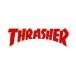 THRASHER Thrasher THRASHER DIE CUT LOGO CLEAR x RED скейтборд скейтборд стикер наклейка стикер наклейка 