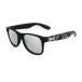 DANGSHADES Dan sheiti-zLOCO Black with White Splash x Chrome Mirror Polarized ( поляризирующая линза ) U1288-C01S01 солнцезащитные очки 