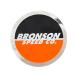 BRONSON BEARINGb Ronson подшипник BRONSON SPOT LOGO SILVER FOIL 4 BLACK/ORANGE/SILVER скейтборд скейтборд стикер наклейка стикер наклейка 