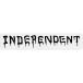 INDEPENDENT ǥڥǥ VANDAL STICKER 6  U0774-C01 ƥå